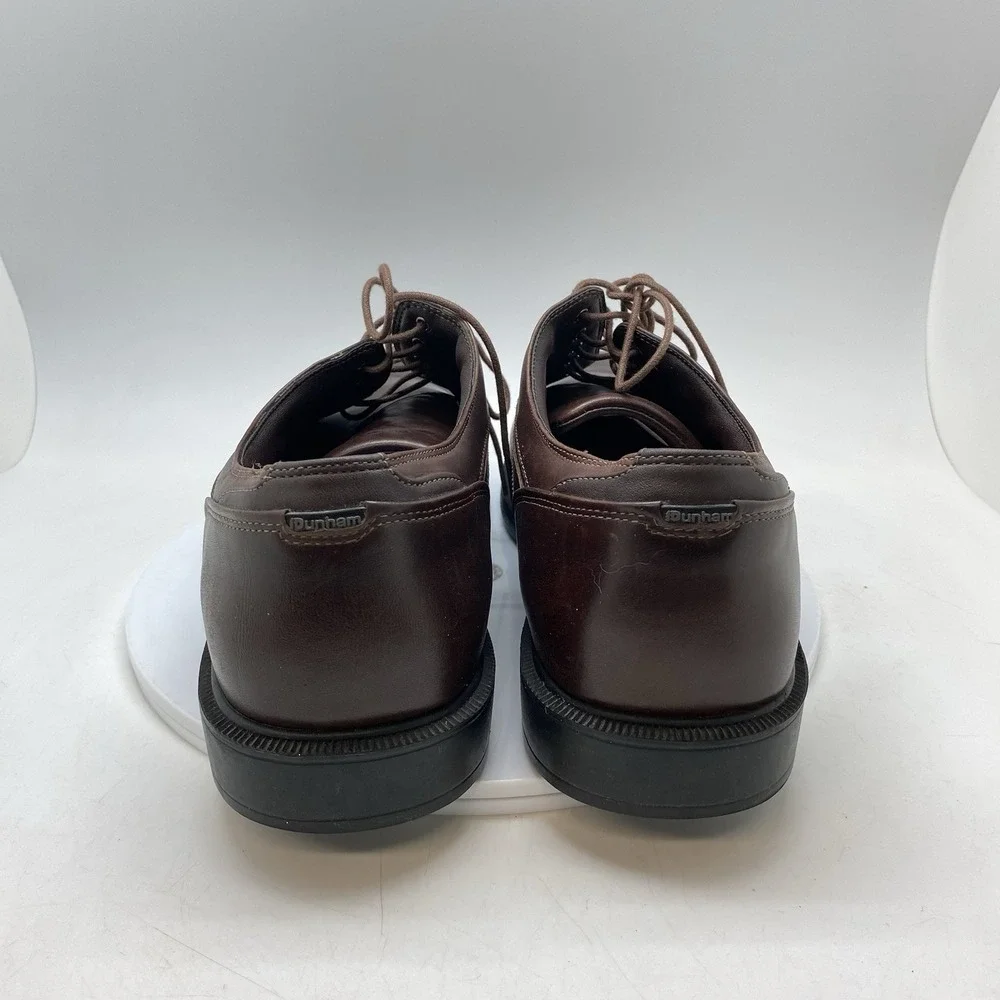 Dunham Burlington Waterproof Oxford Casual Dress Shoes Mens 15 B Brown MCT410SB